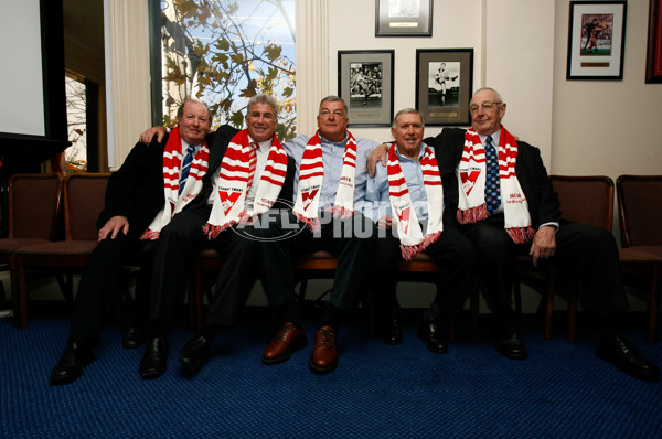 AFL 2009 Media - Sydney Swans Hall of Fame Media Call 260609 - 184695