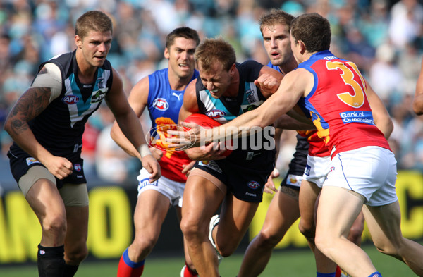 AFL 2010 Rd 03 - Port Adelaide v Brisbane - 208528