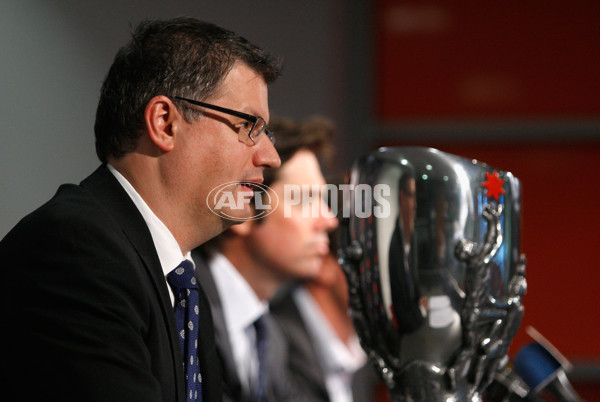 AFL 2011 Media - AFL and AFLPA Media Conference - 221859