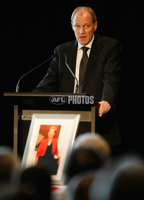 AFL 2011 Media - Jill Lindsay Memorial Service - 222420