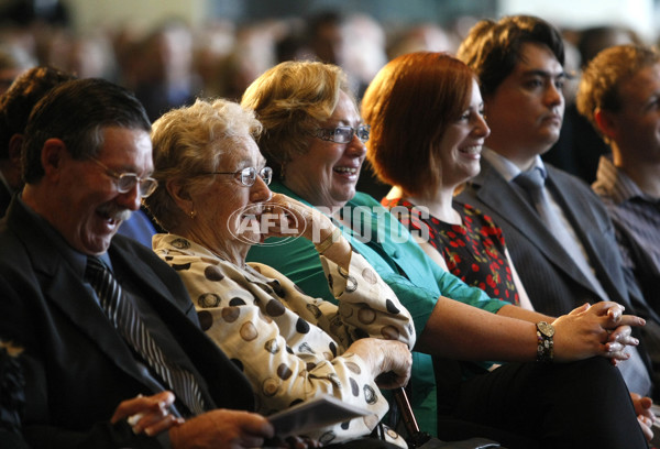 AFL 2011 Media - Jill Lindsay Memorial Service - 222457