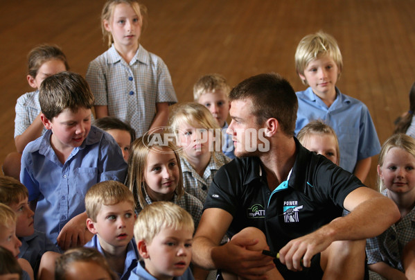 AFL 2011 Media - Port Adelaide Community Camp - 222821