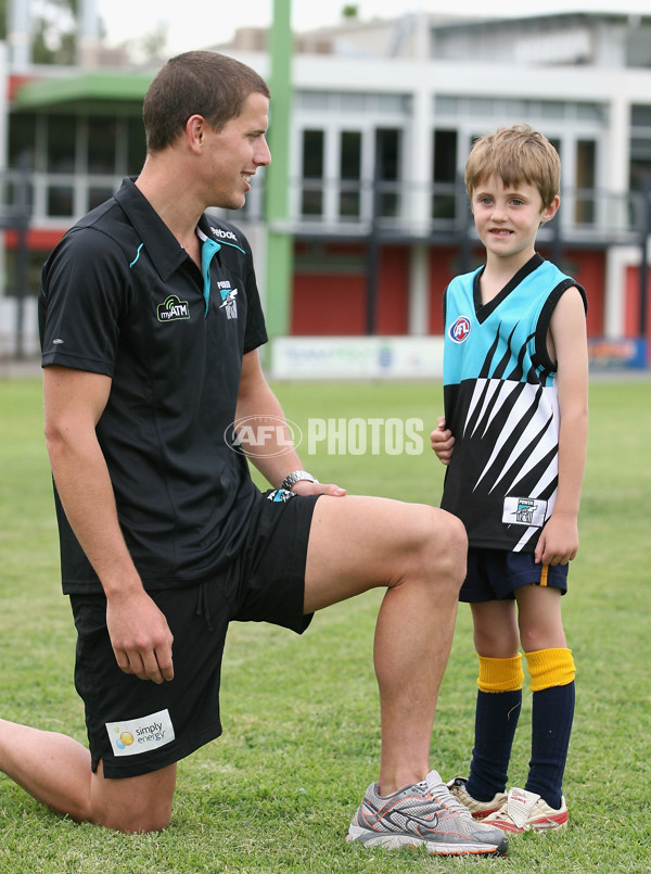 AFL 2011 Media - Port Adelaide Community Camp - 222878