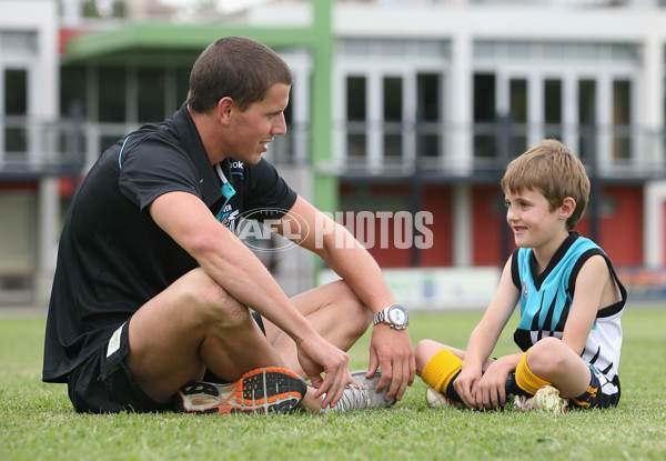 AFL 2011 Media - Port Adelaide Community Camp - 222877