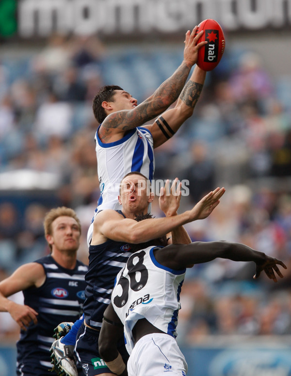 AFL 2011 NAB Cup Rd 02 - Geelong v North Melbourne - 223459