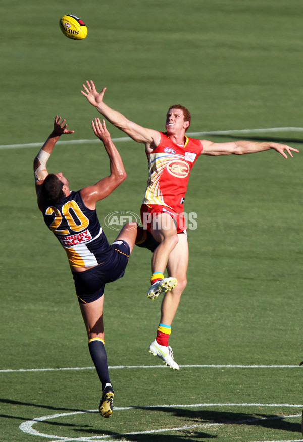 AFL 2011 NAB Cup Rd 03 - West Coast v Gold Coast - 224018