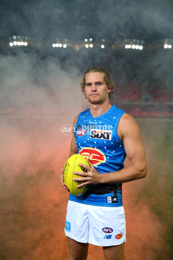 AFL 2023 Media - Gold Coast Indigenous Guernsey - A-34623767