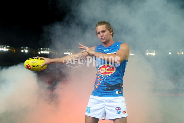 AFL 2023 Media - Gold Coast Indigenous Guernsey - A-34623769