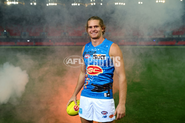 AFL 2023 Media - Gold Coast Indigenous Guernsey - A-34623771