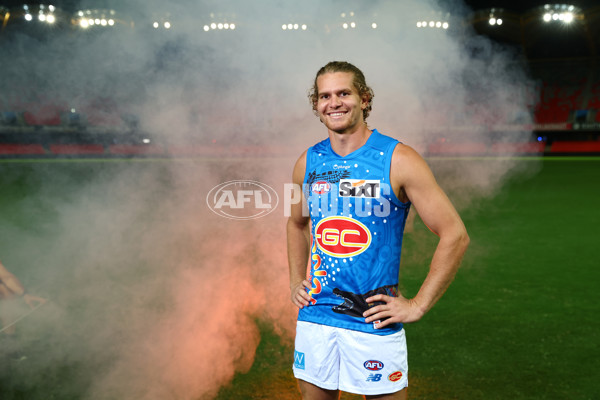 AFL 2023 Media - Gold Coast Indigenous Guernsey - A-34624653