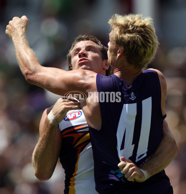 AFL 2011 NAB Challenge - Fremantle v West Coast - 224914