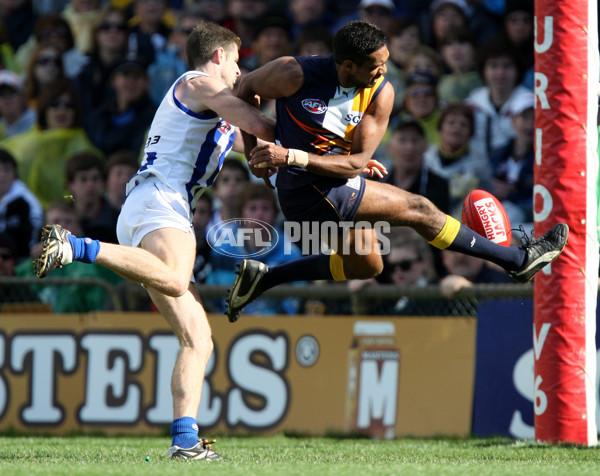 AFL 2009 Rd 20 - West Coast v North Melbourne - 191292