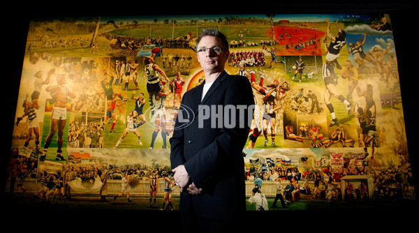 AFL 2008 Media - 150 Year Painting Unveiling 070808 - 156752