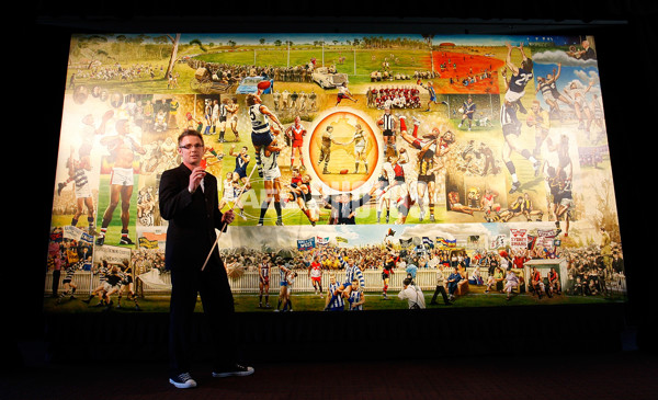 AFL 2008 Media - 150 Year Painting Unveiling 070808 - 156759