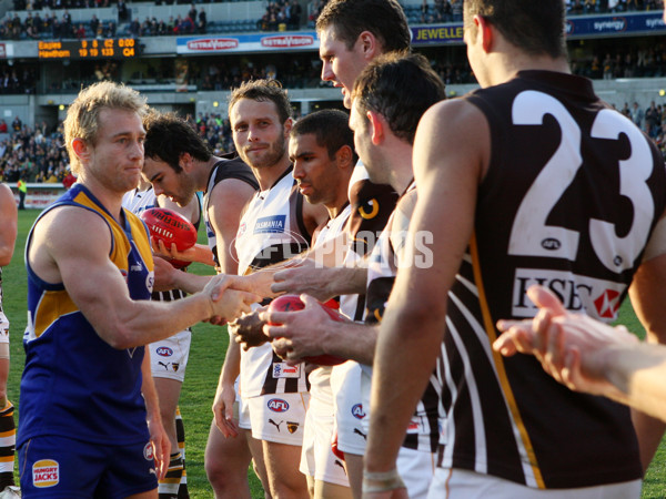 AFL 2008 Rd 21 - West Coast v Hawthorn - 158360