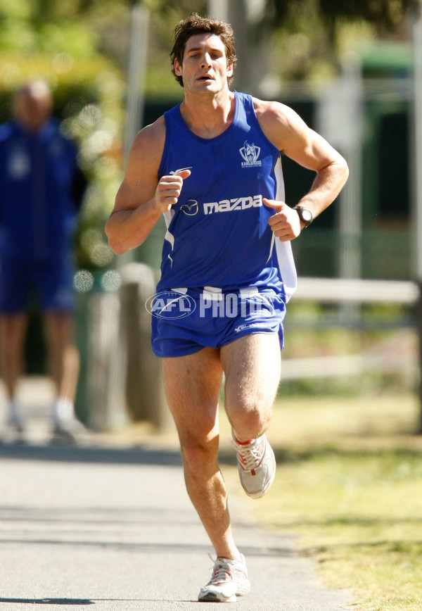 AFL 2009 Training - North Melbourne Time Trial - 195517