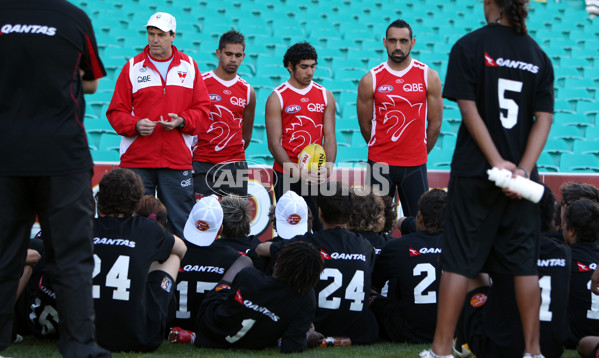 AFL 2010 Media - AFL Qantas Kickstart Camp 190810 - 215663