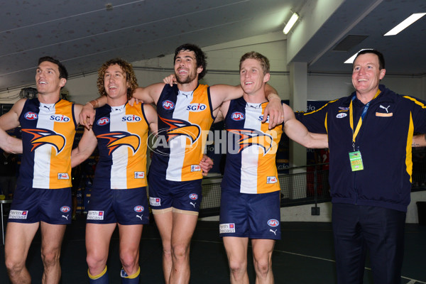 AFL 2012 Rd 22 - West Coast v Collingwood - 268038