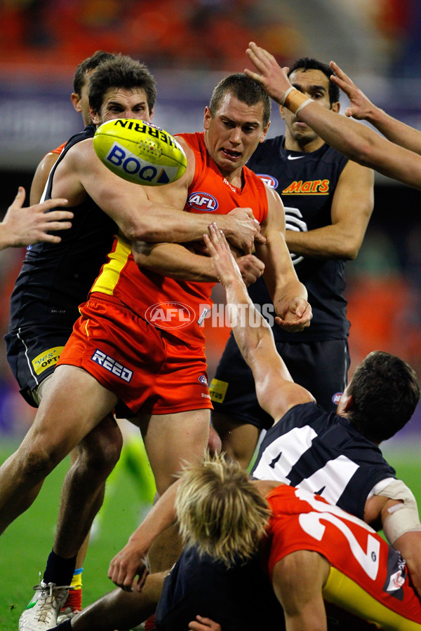 AFL 2012 Rd 22 - Gold Coast v Carlton - 268062