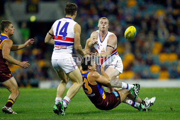 AFL 2012 Rd 23 - Brisbane v Western Bulldogs - 268883