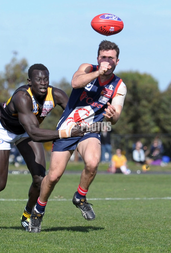 VFL 2012 1st Qualifying Final - Casey Scorpions v Werribee Tigers - 268887