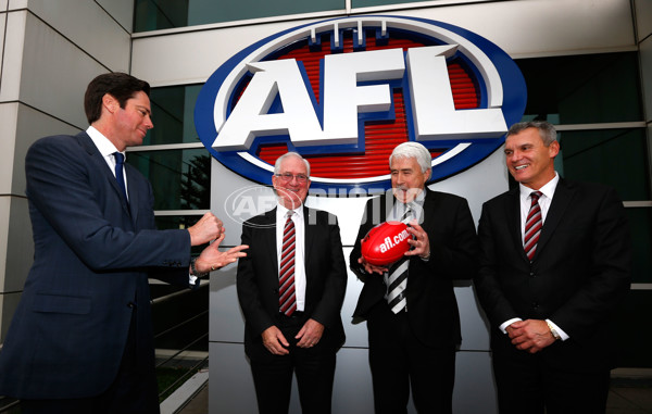 AFL 2012 Media - St Kilda/AFL Press Conference - 269836