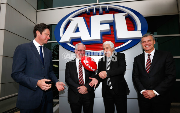 AFL 2012 Media - St Kilda/AFL Press Conference - 269837