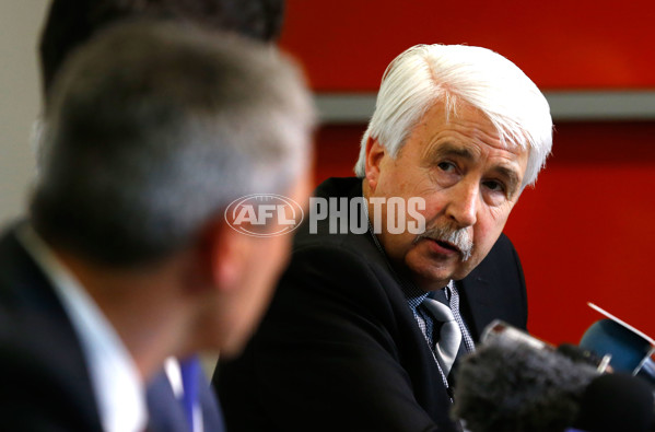 AFL 2012 Media - St Kilda/AFL Press Conference - 269840