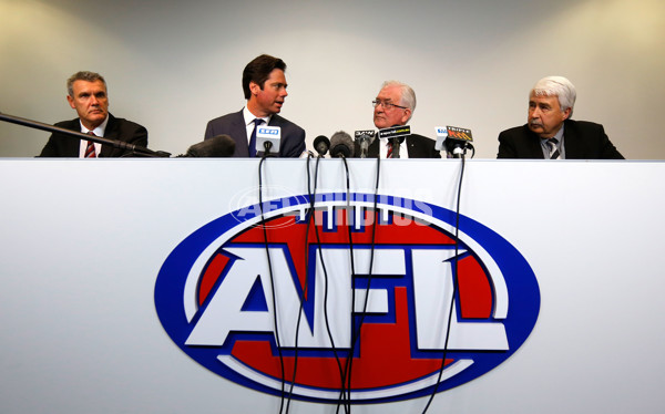 AFL 2012 Media - St Kilda/AFL Press Conference - 269842