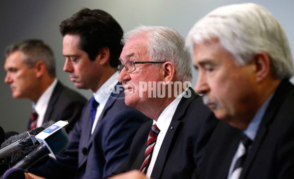 AFL 2012 Media - St Kilda/AFL Press Conference - 269843