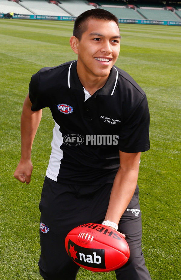 AFL 2012 Media - AFL International Draftees - 271076