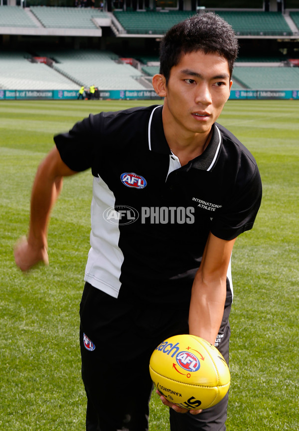 AFL 2012 Media - AFL International Draftees - 271078