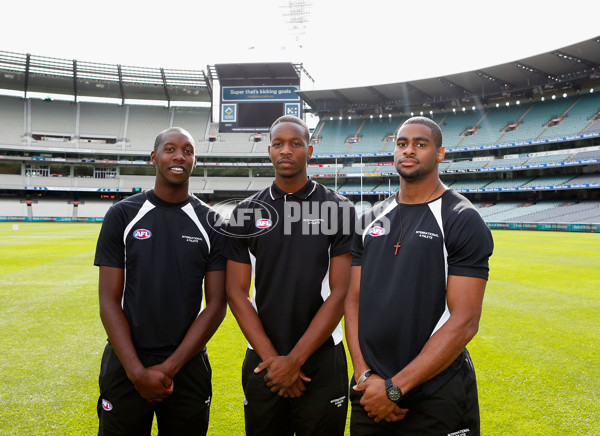 AFL 2012 Media - AFL International Draftees - 271058