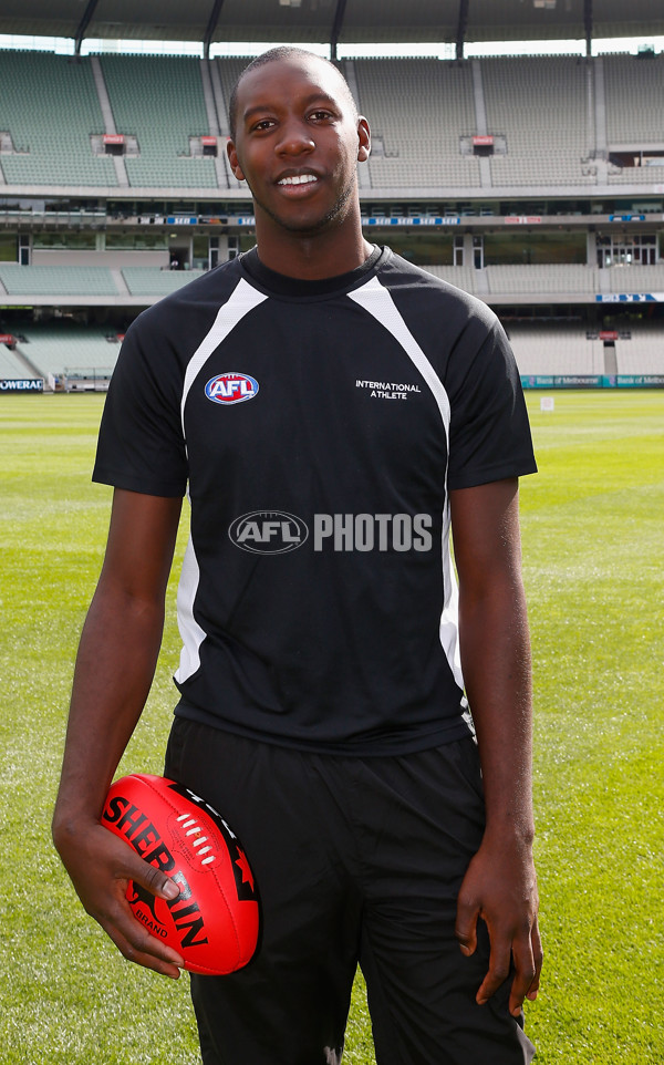 AFL 2012 Media - AFL International Draftees - 271062