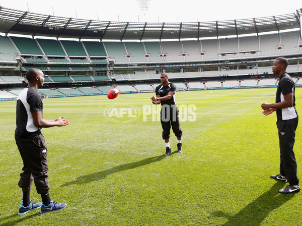 AFL 2012 Media - AFL International Draftees - 271059