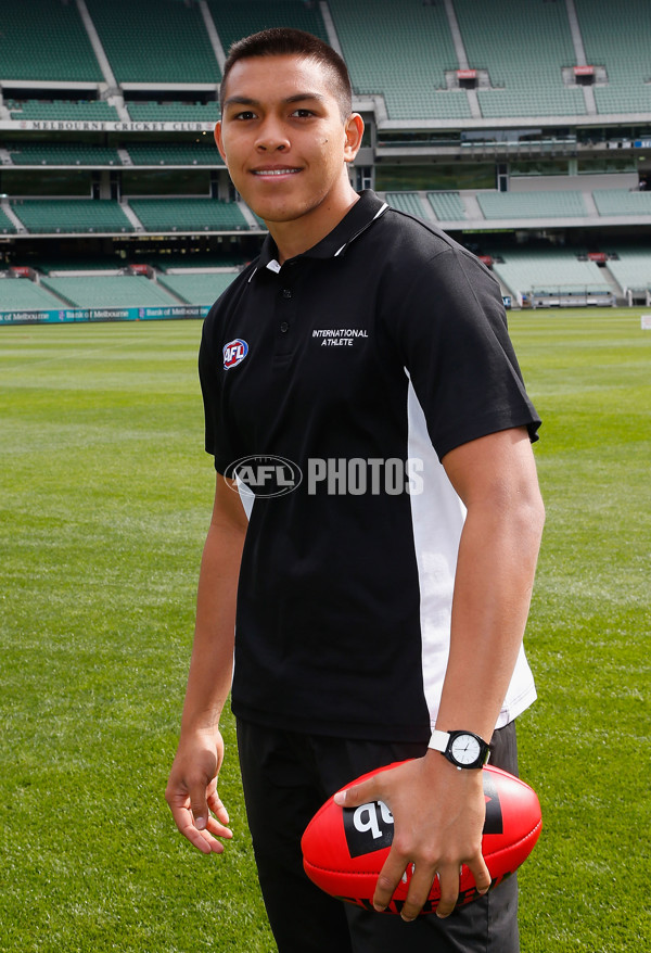 AFL 2012 Media - AFL International Draftees - 271075