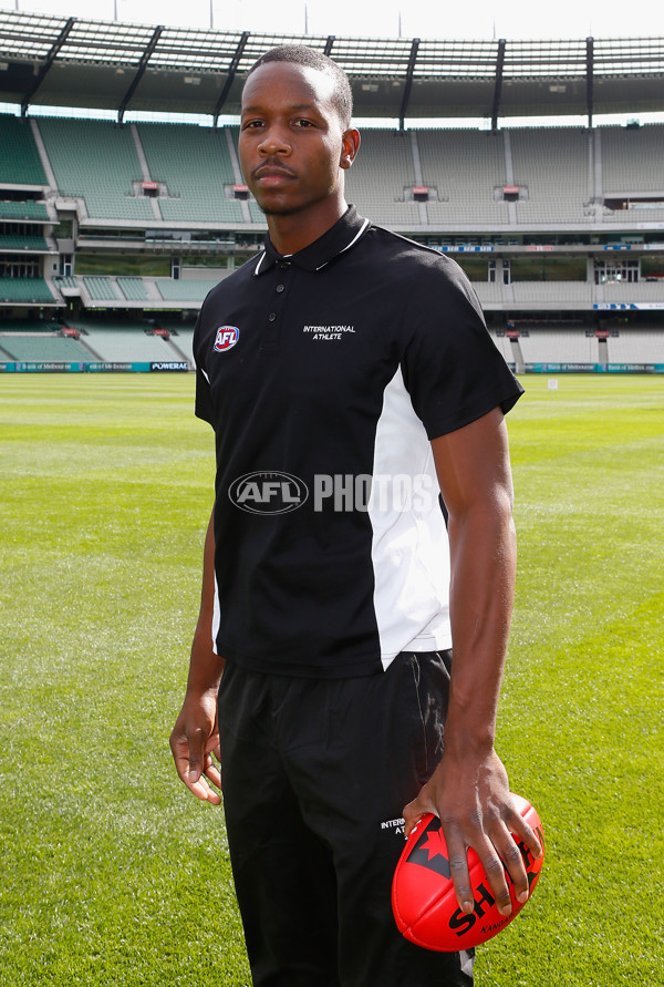 AFL 2012 Media - AFL International Draftees - 271061