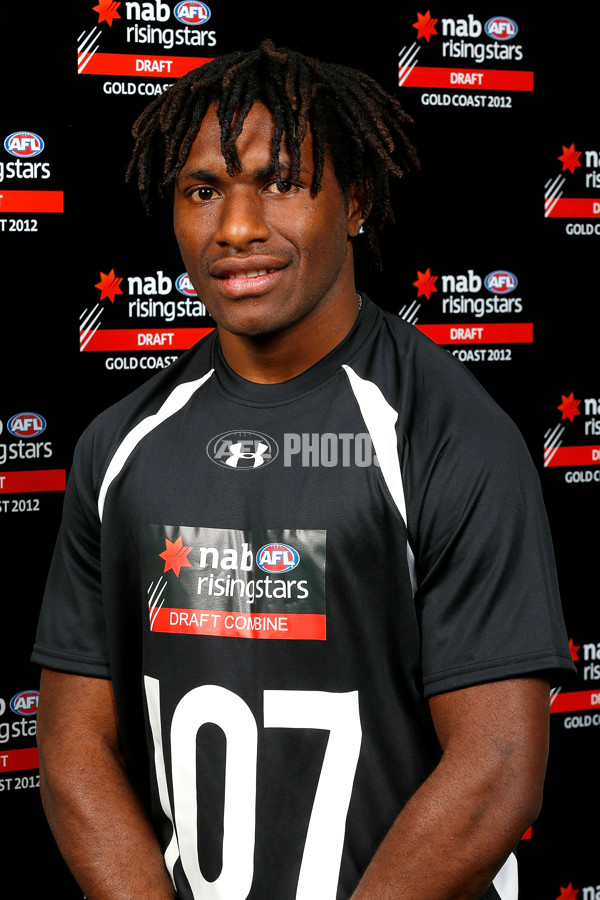 AFL 2012 Media - Draft Combine Headshots - 271920