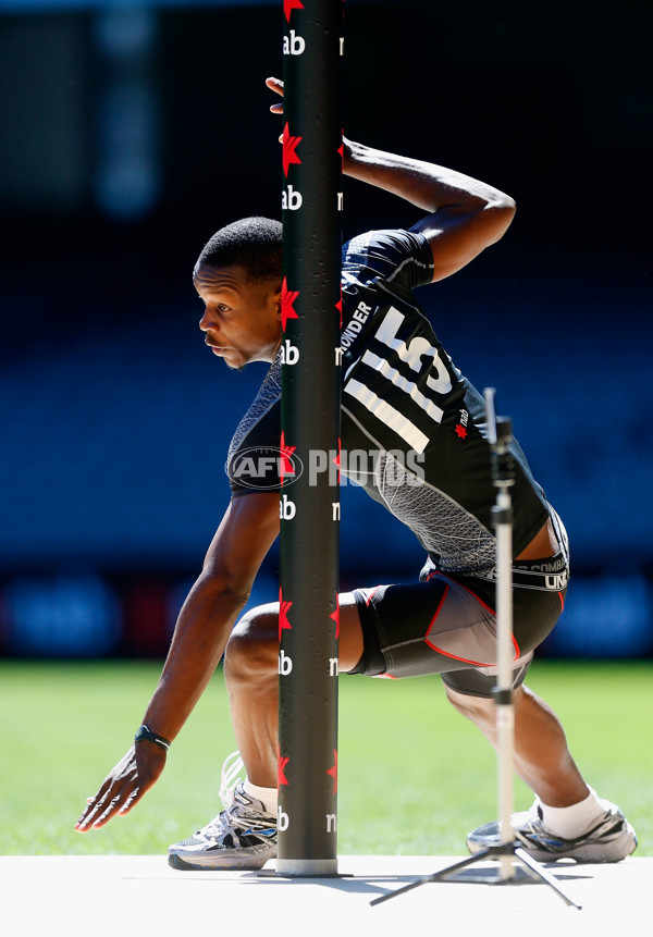 AFL 2012 Media - NAB AFL Draft Combine Day 2 - 271942