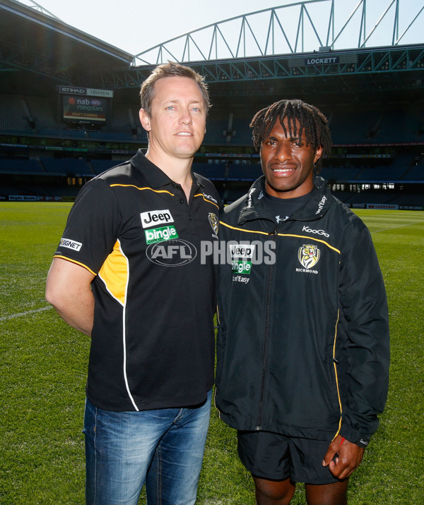 AFL 2012 Media - Richmond International Player Announcement - 272122