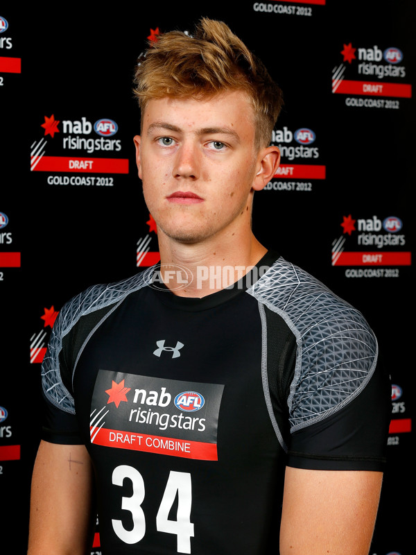 AFL 2012 Media - State Draft Combine Headshots - 272145