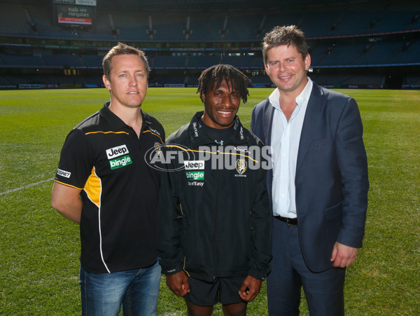 AFL 2012 Media - Richmond International Player Announcement - 272121