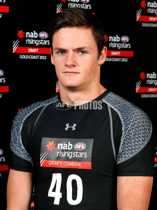 AFL 2012 Media - State Draft Combine Headshots - 272147