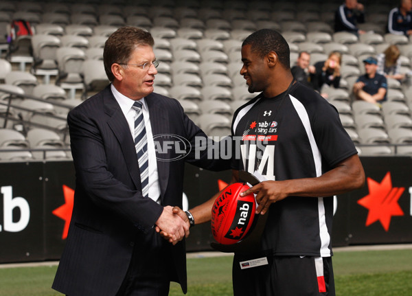 AFL 2012 Media - NAB AFL Draft Combine Day 4 - 272054