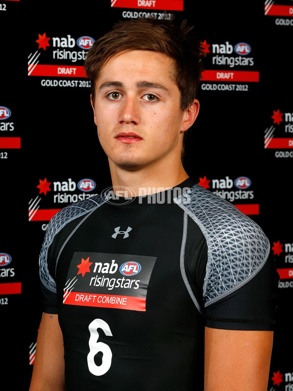 AFL 2012 Media - State Draft Combine Headshots - 272146