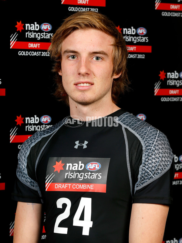 AFL 2012 Media - State Draft Combine Headshots - 272152