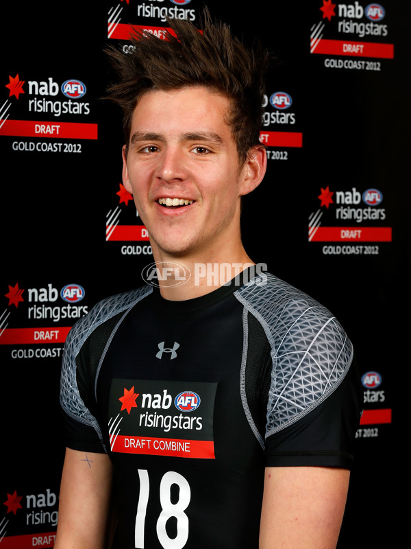 AFL 2012 Media - State Draft Combine Headshots - 272179