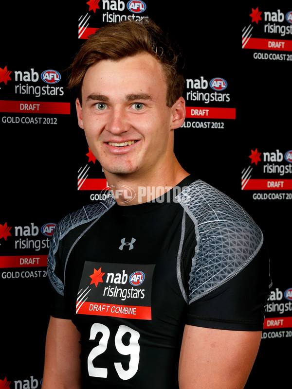 AFL 2012 Media - State Draft Combine Headshots - 272201