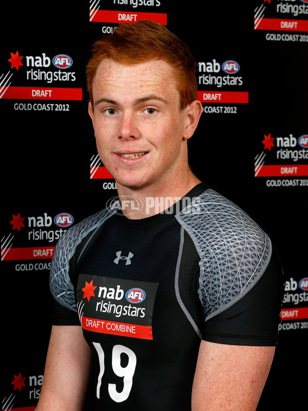 AFL 2012 Media - State Draft Combine Headshots - 272197