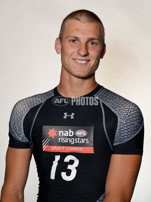AFL 2012 Media - State Draft Combine Headshots - 272307